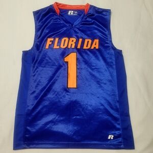 Vtg Florida Gators Jersey #1 Basketball Mens L 42-44 90s Officially Licensed